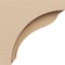 Ekena Millwork 5"W x 10"D x 10"H Classic Helena Rough Cedar Woodgrain TimberThane Corbel, Primed Tan CORUR05X10X10HELRCPR - alternate 5